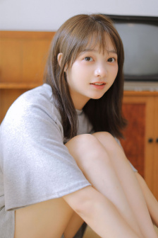 美女黑色真丝图